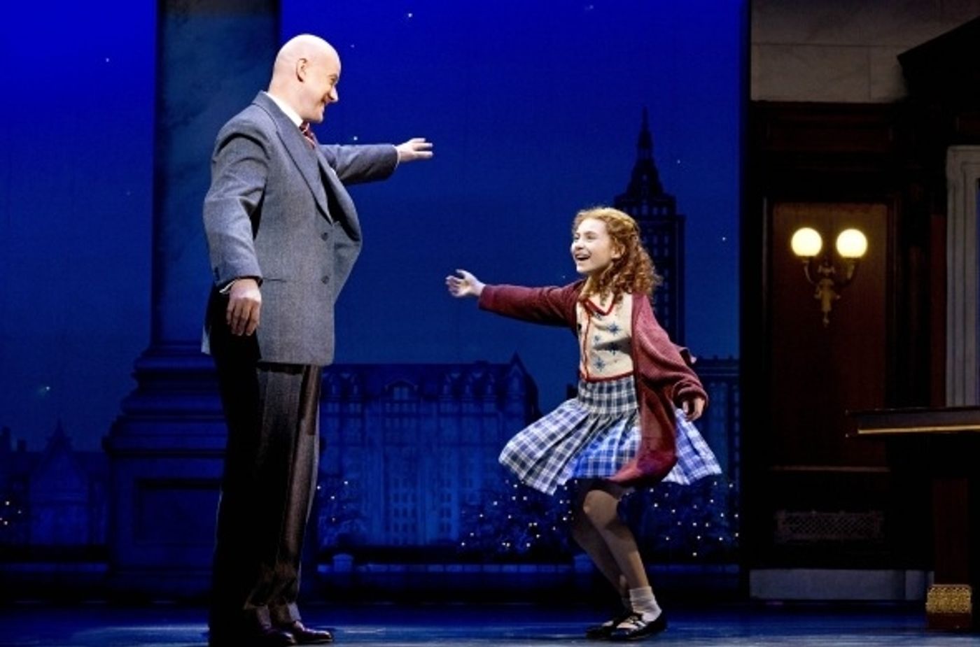 Photo Flash: First Look at ANNIE in Performance - Katie Finneran, Anthony Warlow, Lilla Crawford and More!  Image