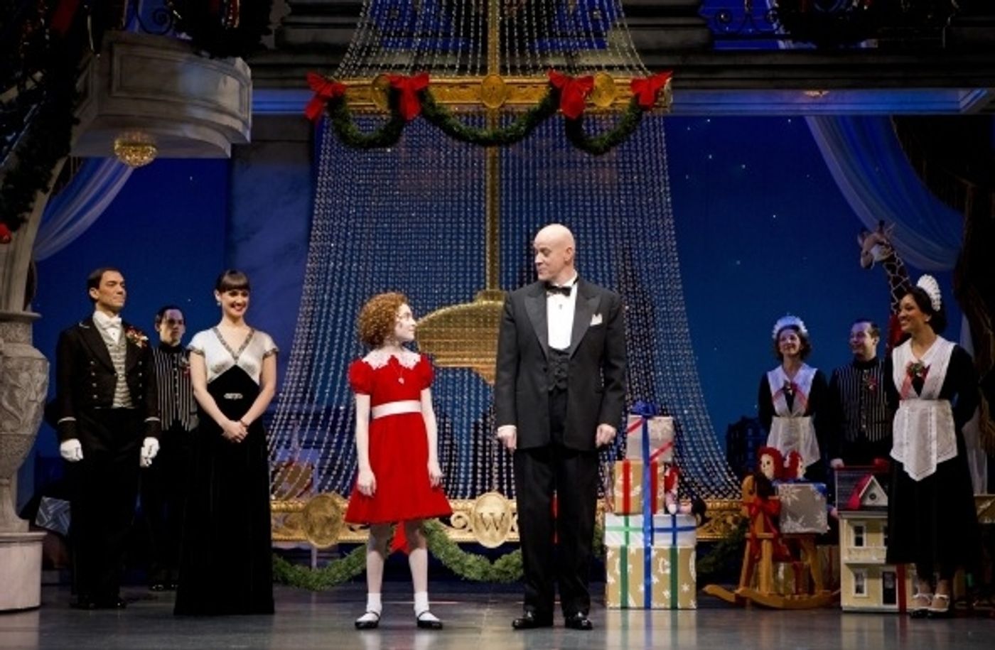 Photo Flash: First Look at ANNIE in Performance - Katie Finneran, Anthony Warlow, Lilla Crawford and More!  Image