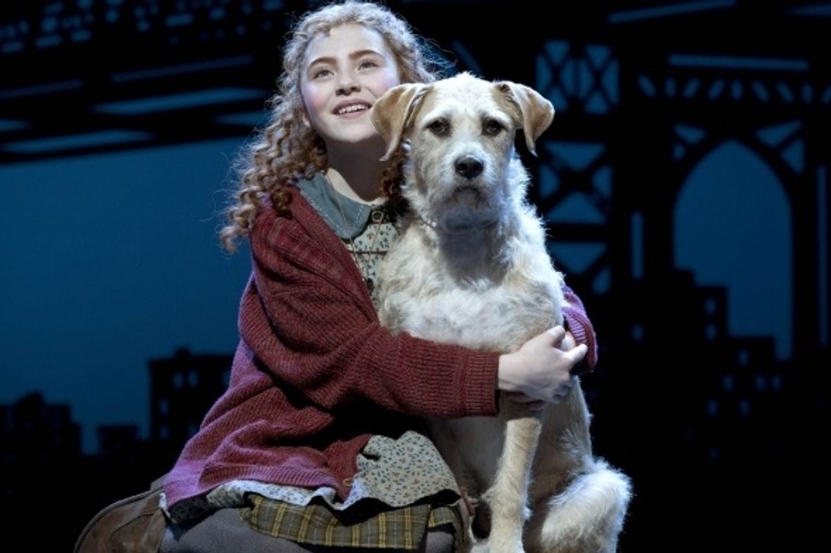 Lilla Crawford and Sunny at 