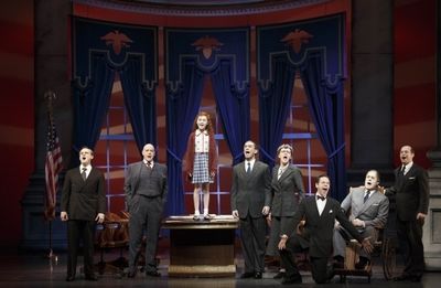 Jeremy Davis, Anthony Warlow, Lilla Crawford, Dennis Stowe, Jane Blass, Gavin Lodge,  Photo