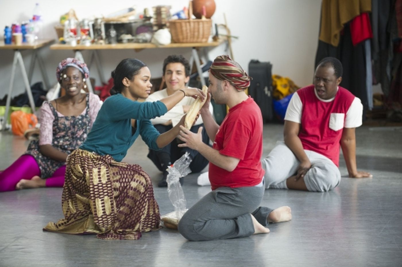 Photo Flash: In Rehearsal with Tricycle Theatre's ARABIAN NIGHTS  Image