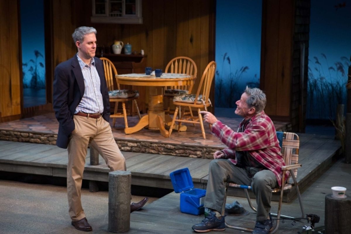 Ian Lithgow and Peter Strauss at 