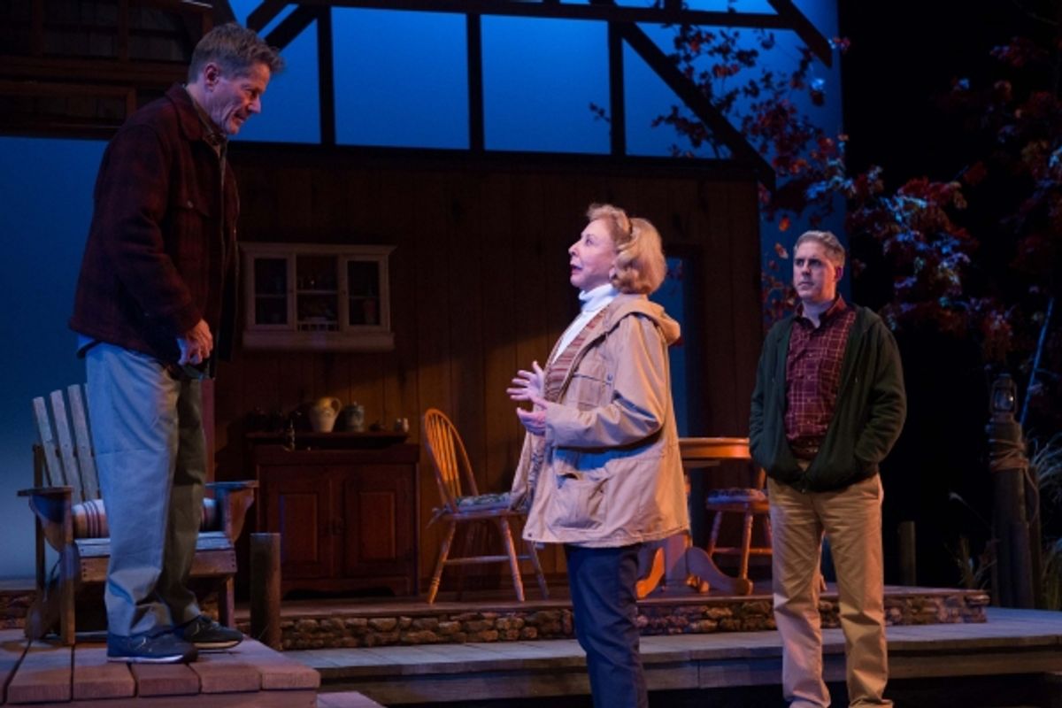  Peter Strauss, Michael Learned and Ian Lithgow at 