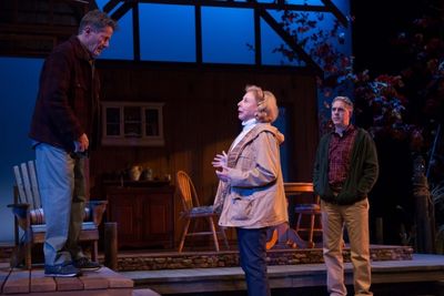  Peter Strauss, Michael Learned and Ian Lithgow Photo