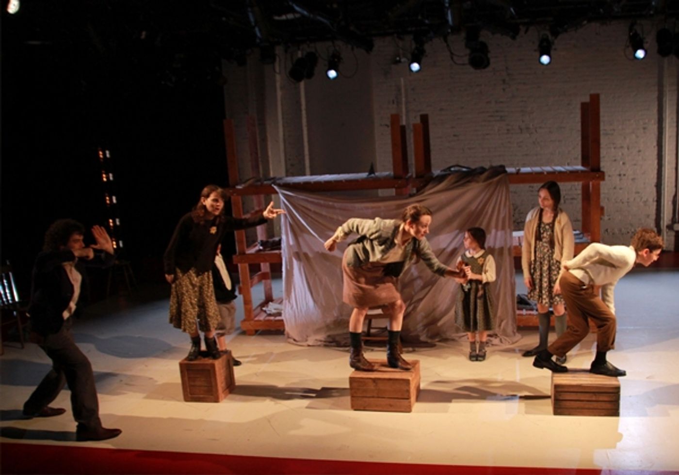 Photo Flash: Michael Slade's AND A CHILD SHALL LEAD at HERE Arts Center  Image