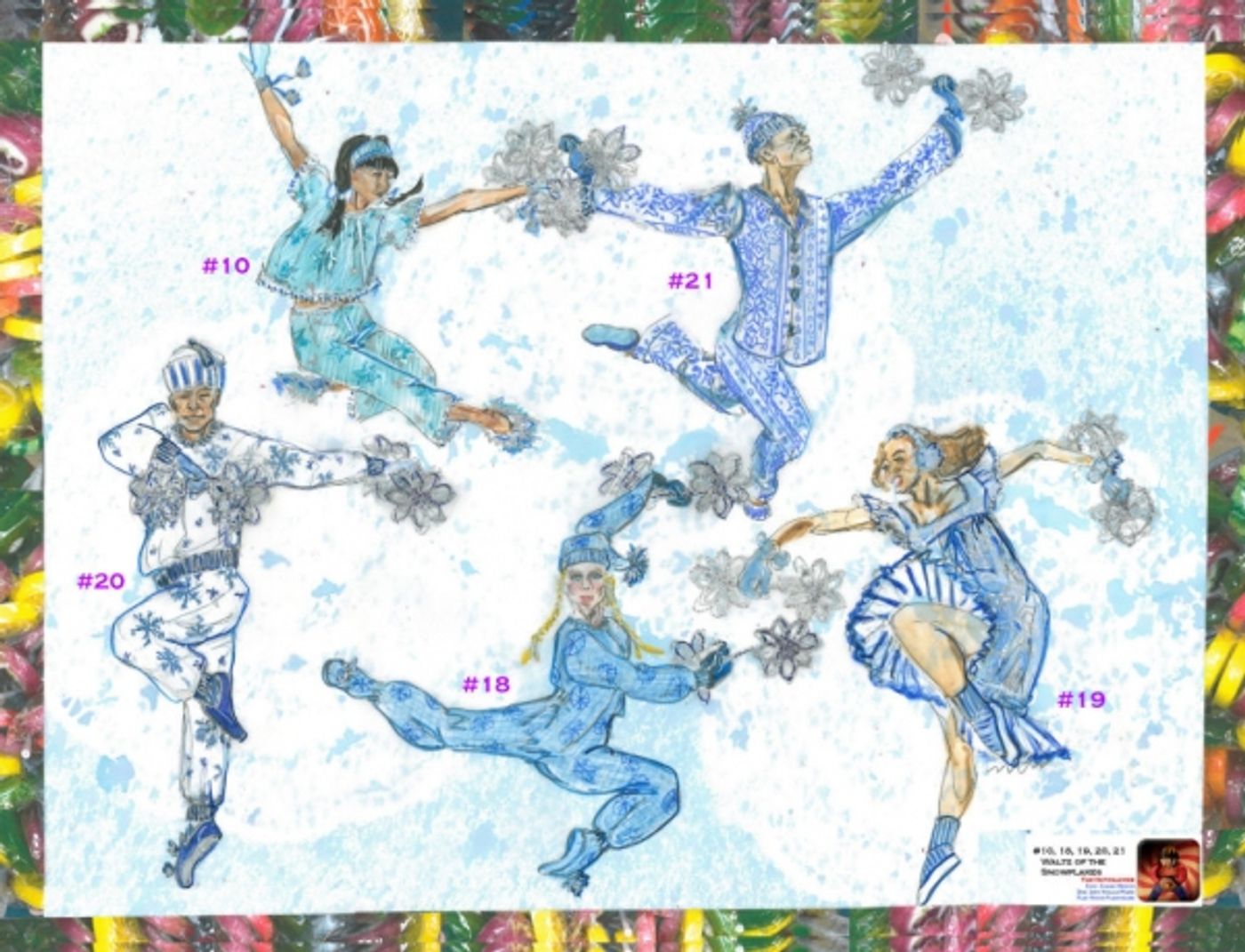 Photo Flash: Sneak Peek at Costume Sketches of Flat Rock's THE NUTCRACKER  Image