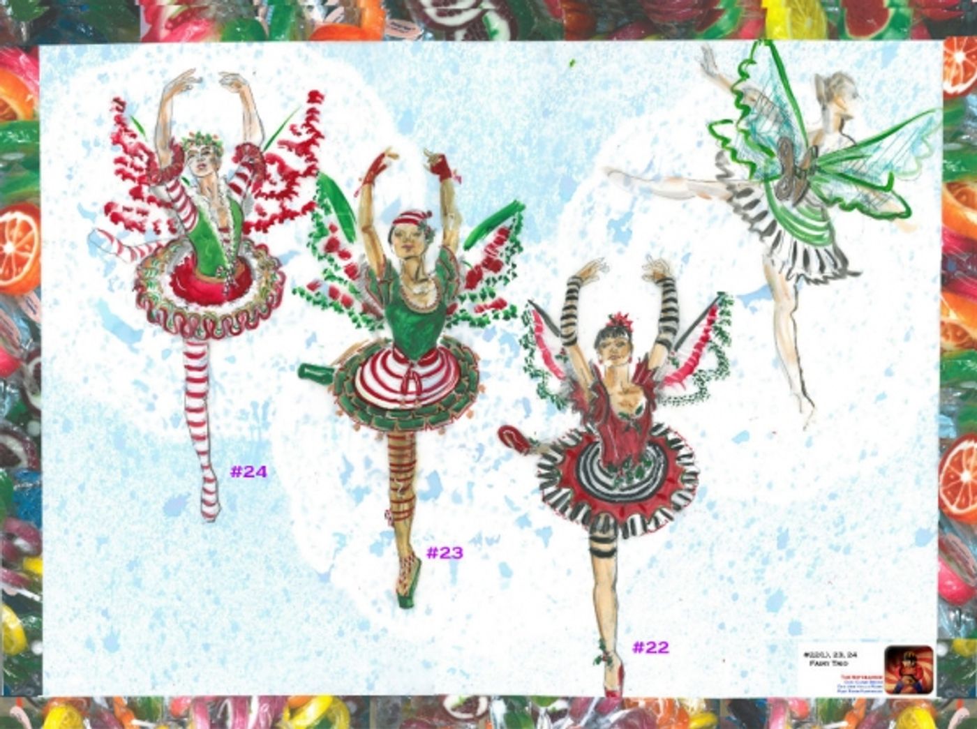 Photo Flash: Sneak Peek at Costume Sketches of Flat Rock's THE NUTCRACKER  Image