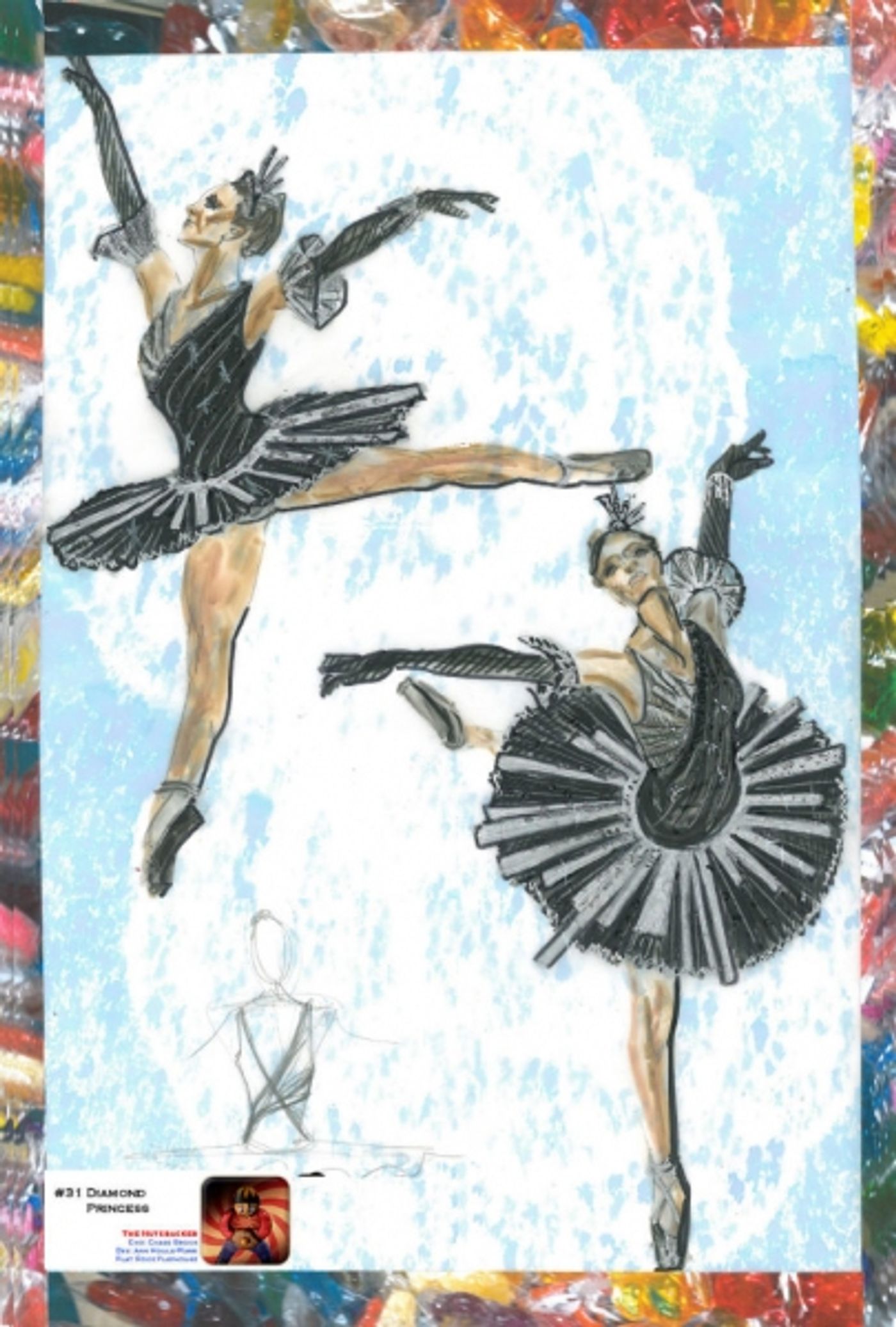 Photo Flash: Sneak Peek at Costume Sketches of Flat Rock's THE NUTCRACKER  Image