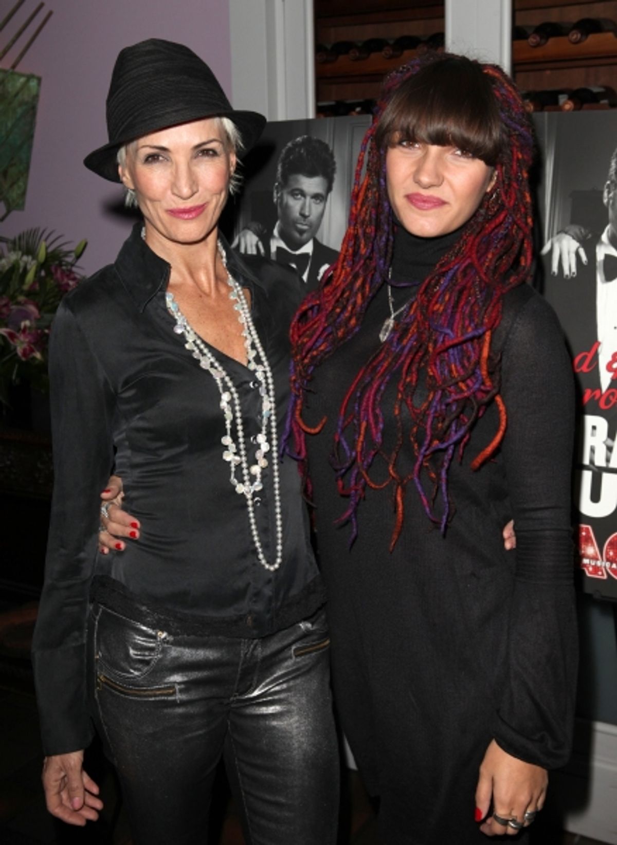 Amra-Faye Wright &amp; daughter at 