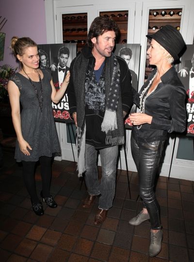 Amy Spanger, Billy Ray Cyrus & Amra-Faye Wright  Photo