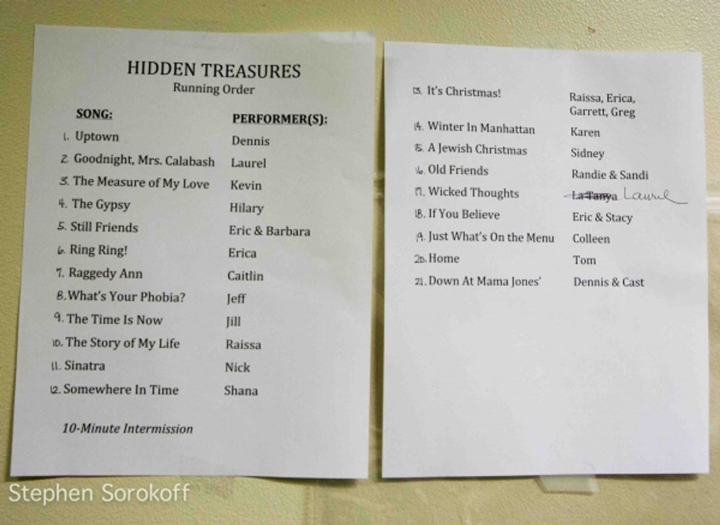 Photo Coverage: Inside HIDDEN TREASURES Benefit Concert  Image