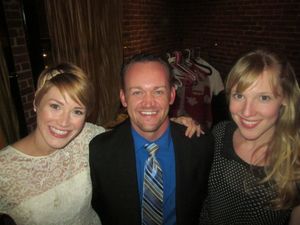 left to right: lisa livesay, dennis kyle, jane noseworthy Photo