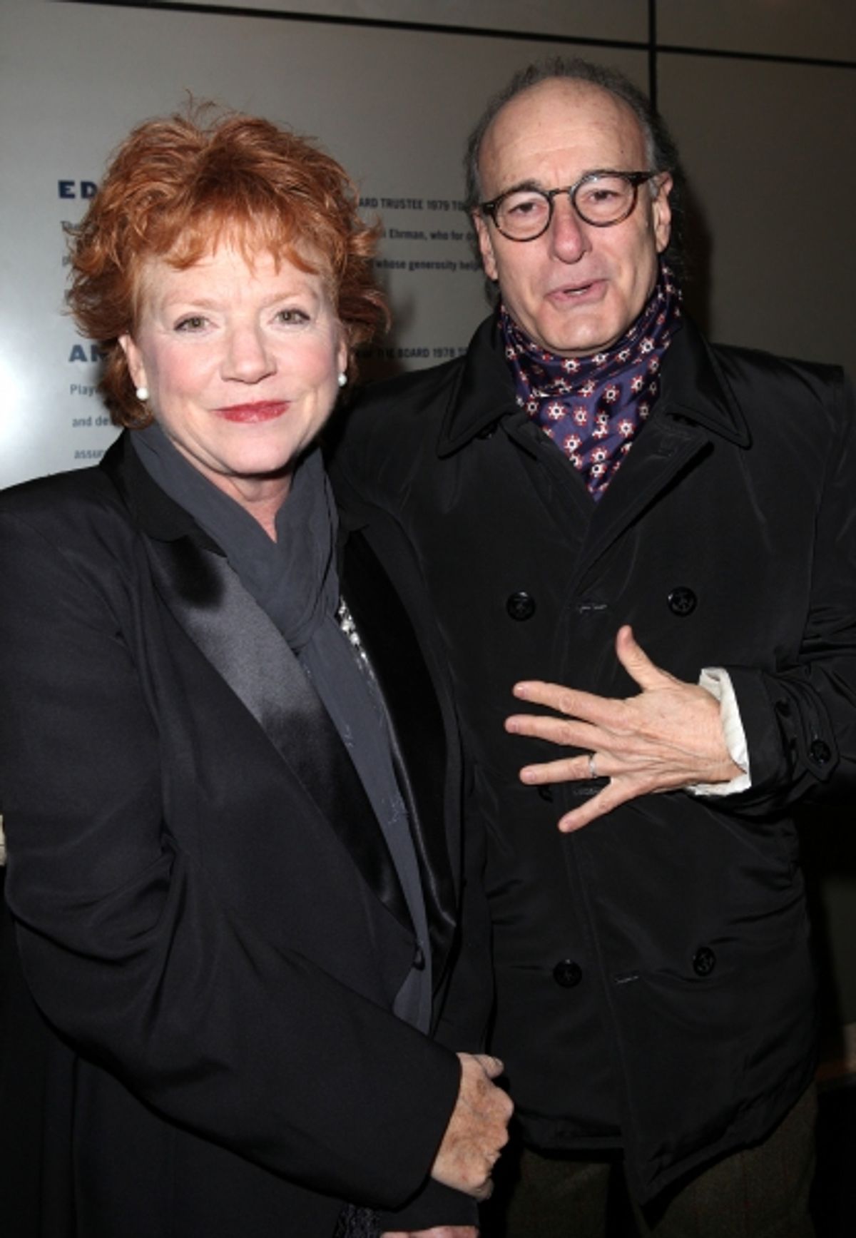 Becky Ann Baker & Peter Friedman at 