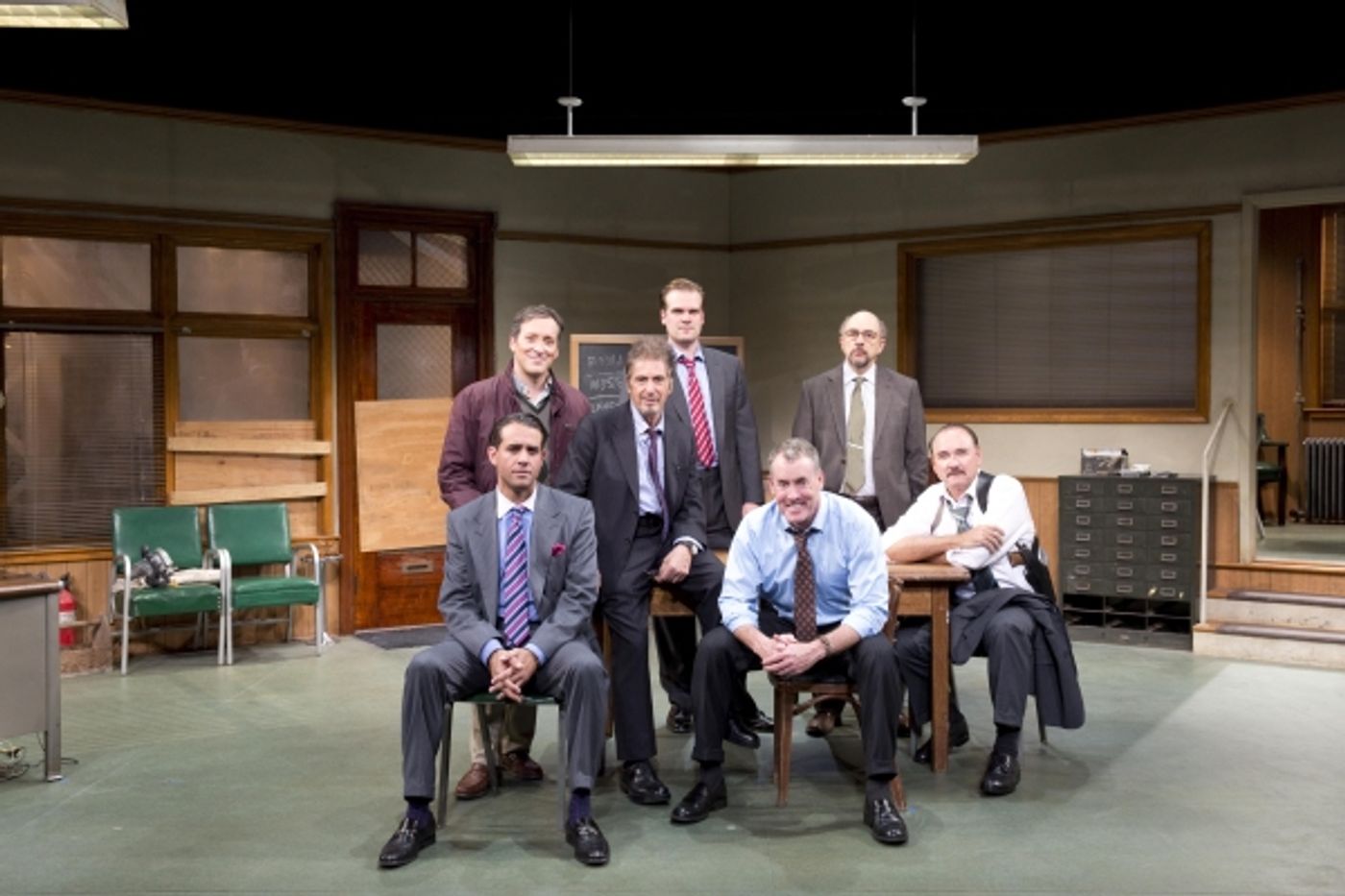 Photo Flash: Al Pacino, Bobby Cannavale, and More in GLENGARRY GLEN ROSS, Opening Tonight on Broadway  Image
