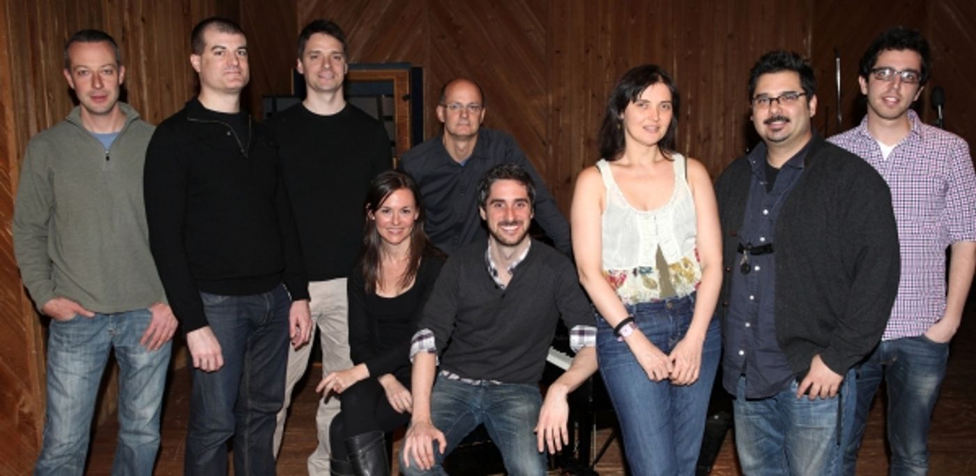Photo Coverage: Inside CHAPLIN's Cast Recording Session!  Image