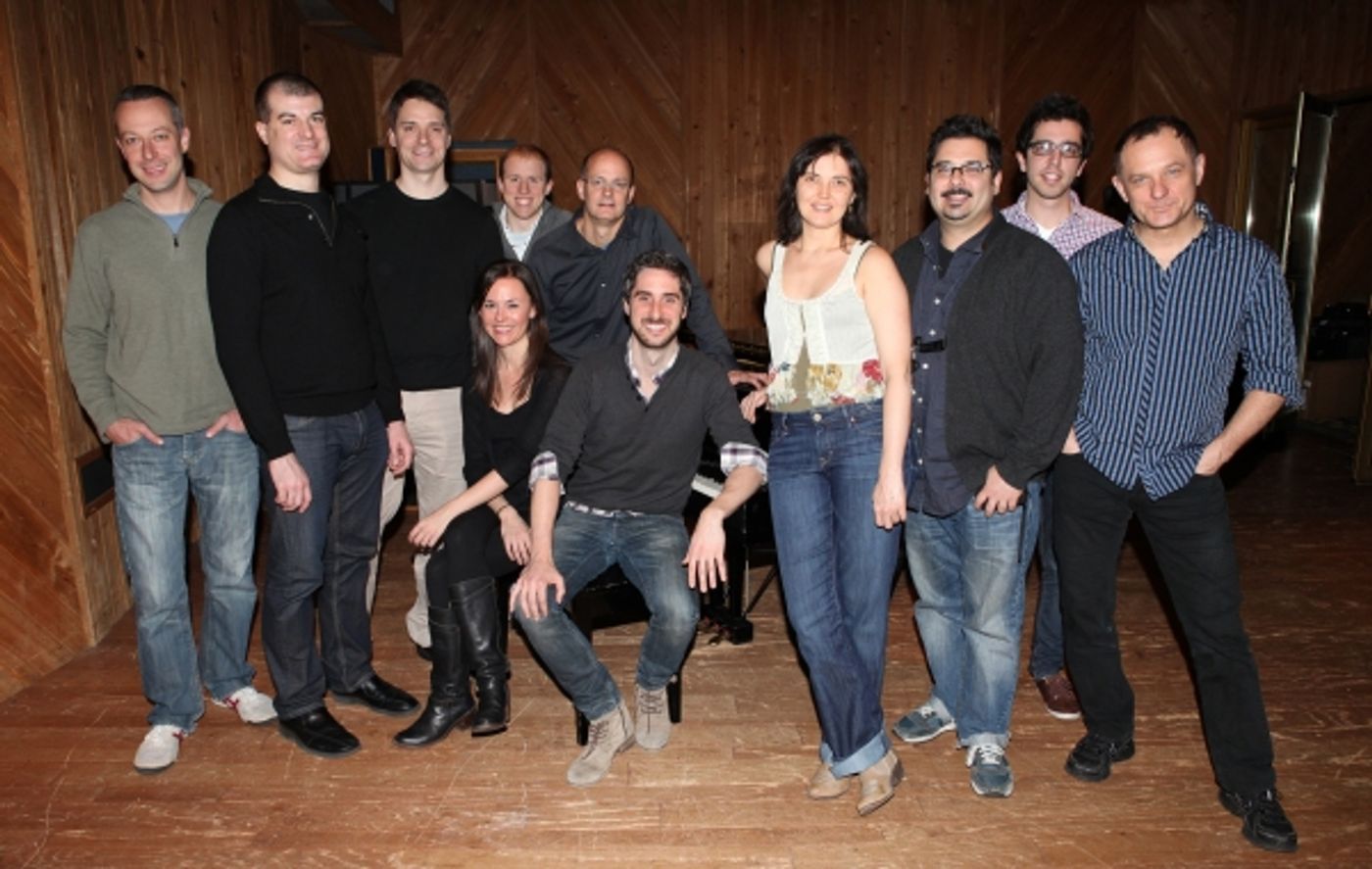 Photo Coverage: Inside CHAPLIN's Cast Recording Session!  Image