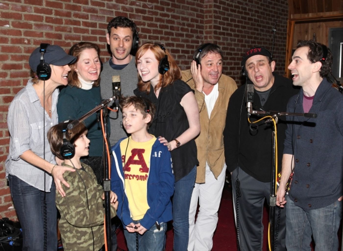 Photo Coverage: Inside CHAPLIN's Cast Recording Session!  Image