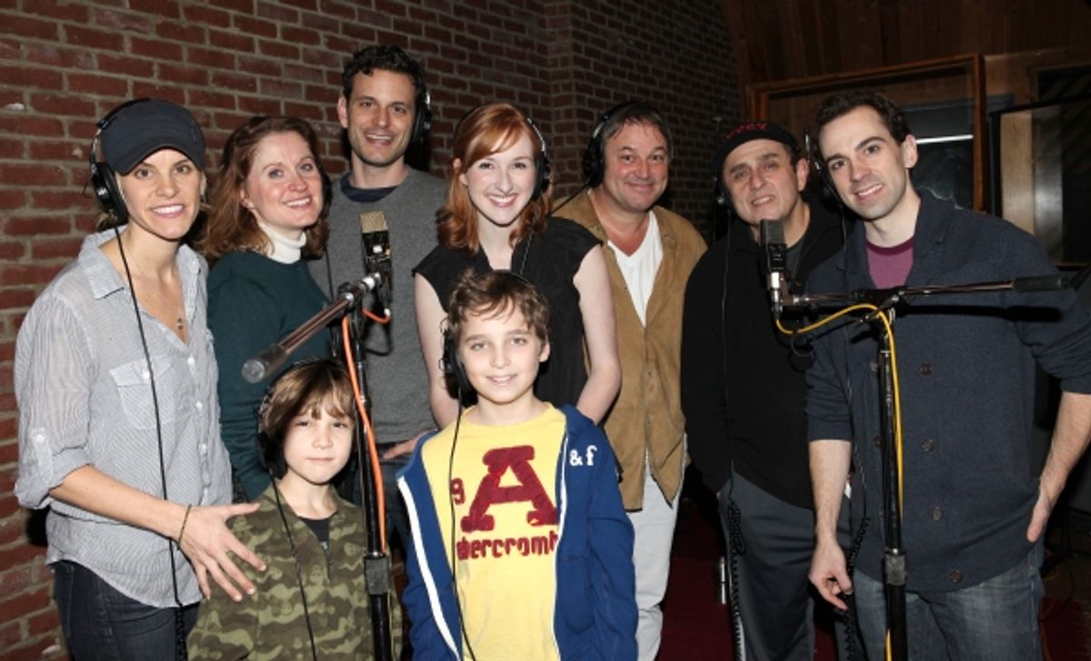 Jenn Colella, Christiane Noll, Zachary Unger, Ethan Khusidman, Wayne Alan Wilcox, Erin Mackey, Jim Borstelmann, Michael McCormick & Rob McClure at 
