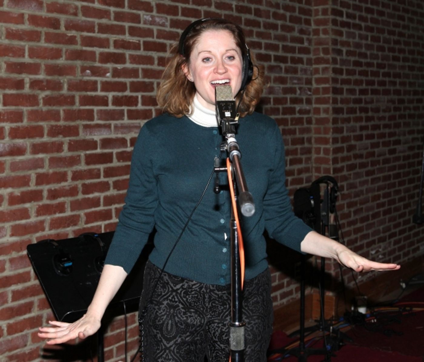 Photo Coverage: Inside CHAPLIN's Cast Recording Session!  Image