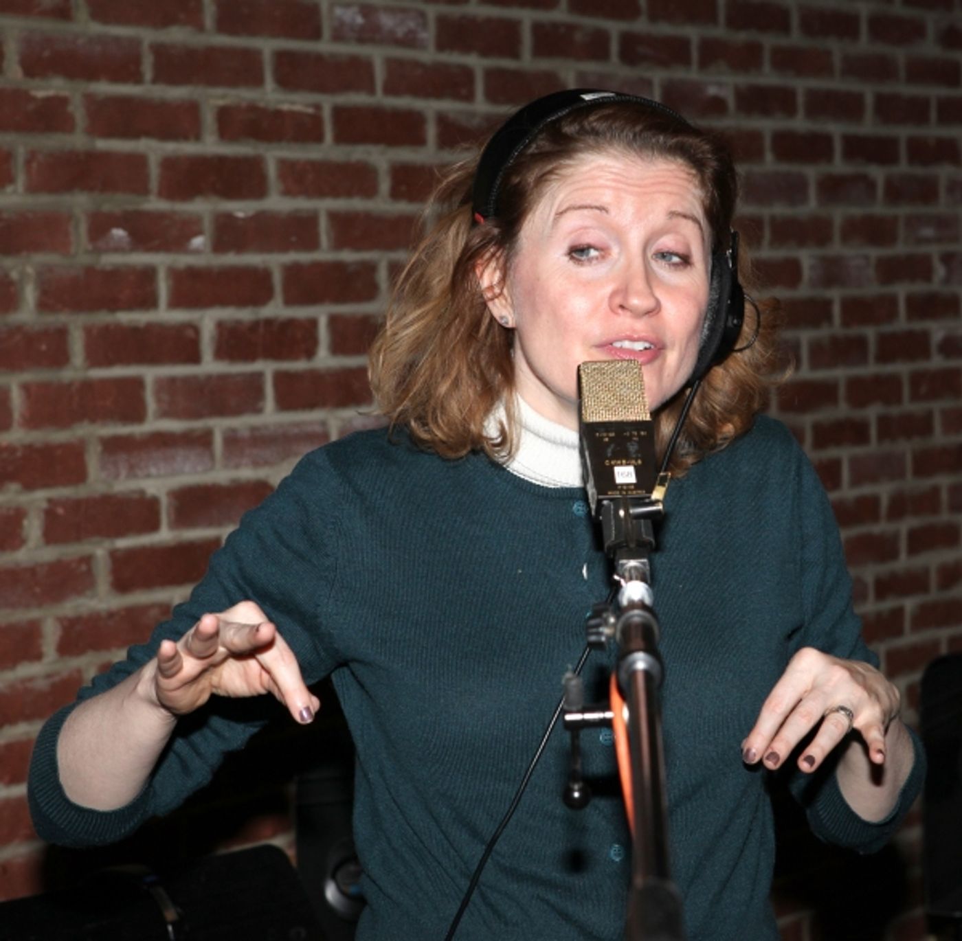 Photo Coverage: Inside CHAPLIN's Cast Recording Session!  Image