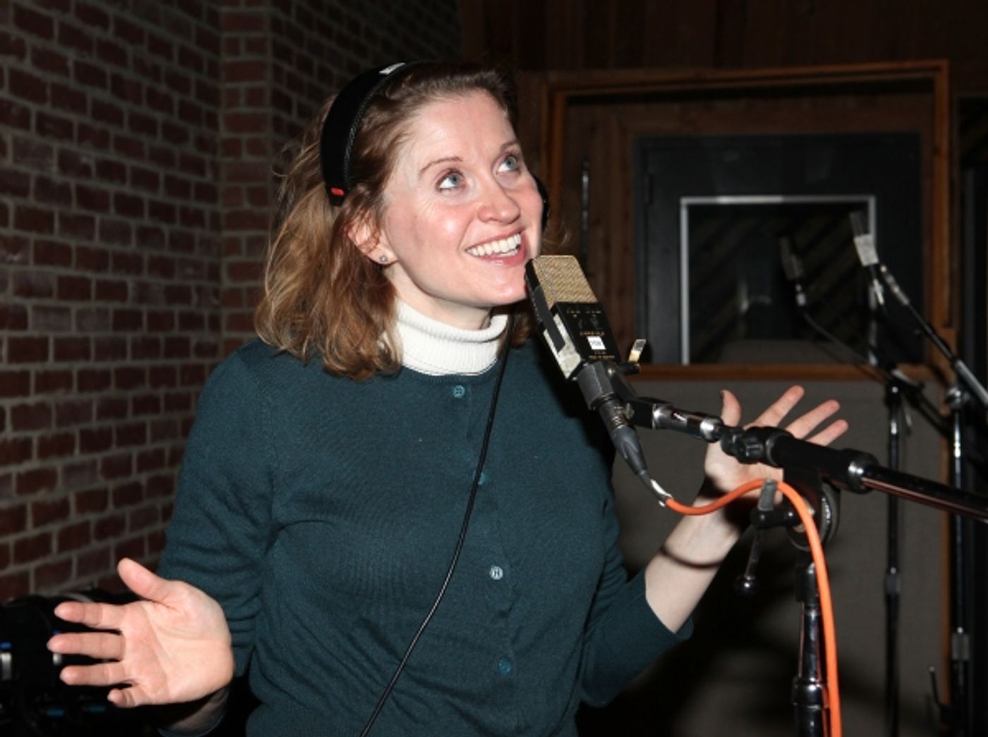 Photo Coverage: Inside CHAPLIN's Cast Recording Session!  Image