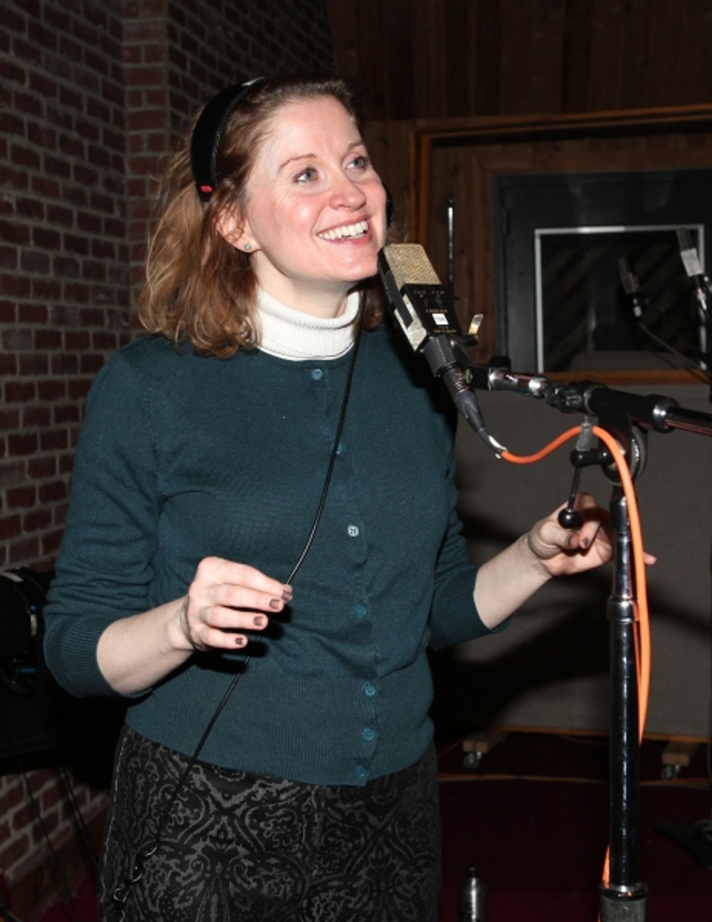 Photo Coverage: Inside CHAPLIN's Cast Recording Session!  Image