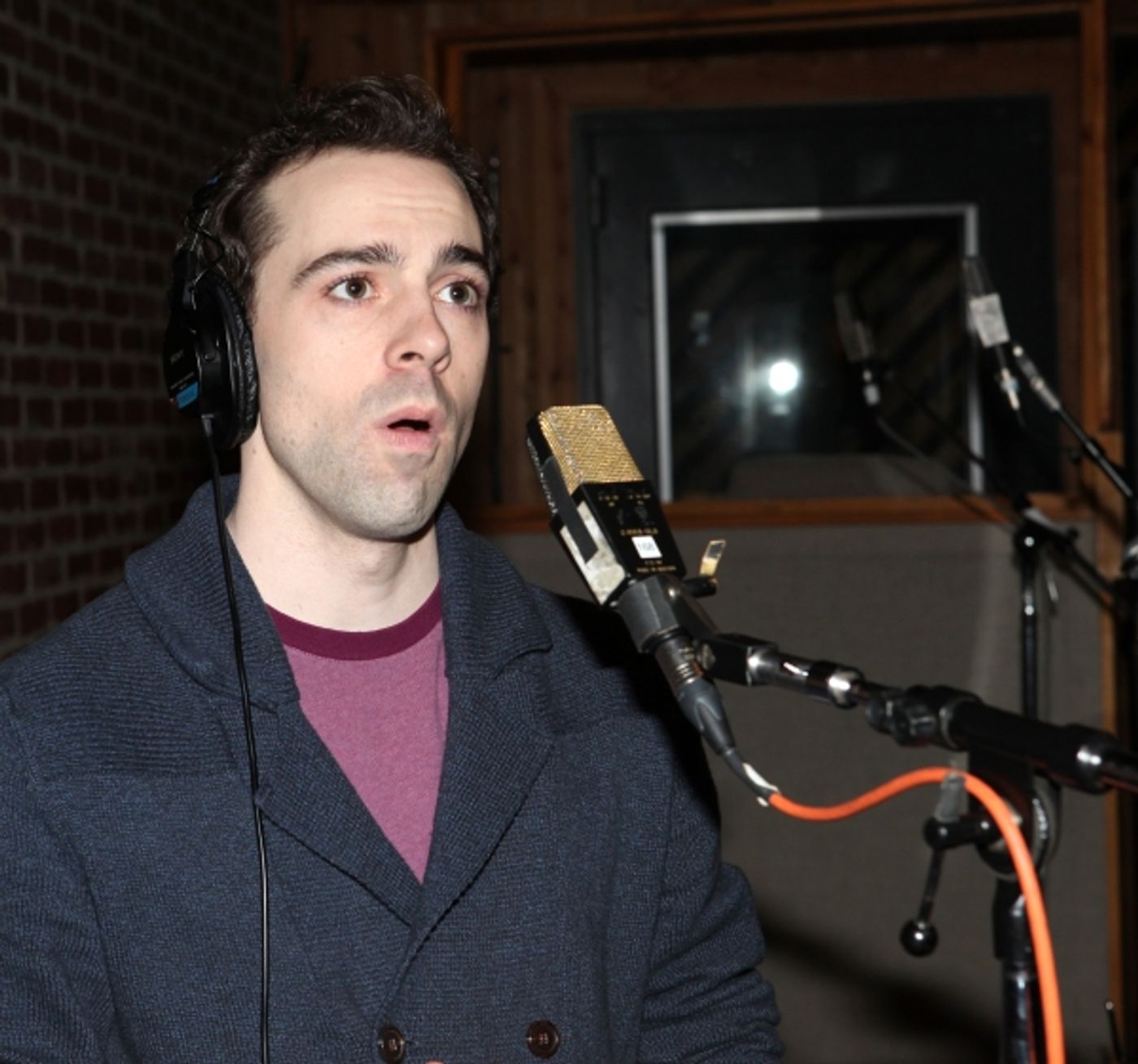 Photo Coverage: Inside CHAPLIN's Cast Recording Session!  Image