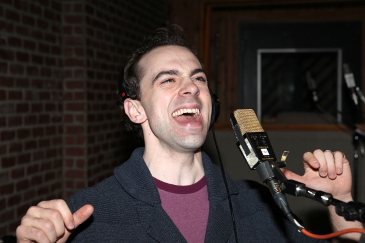 Photo Coverage: Inside CHAPLIN's Cast Recording Session!  Image