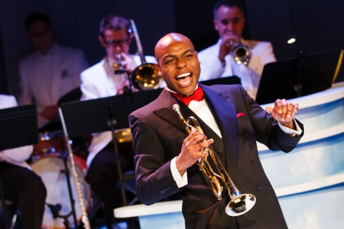 Jeremy Giraud Abram as Louis Armstrong at 