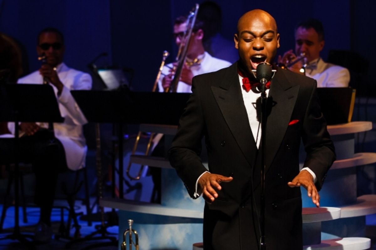 Jeremy Giraud Abram as Louis Armstrong at 