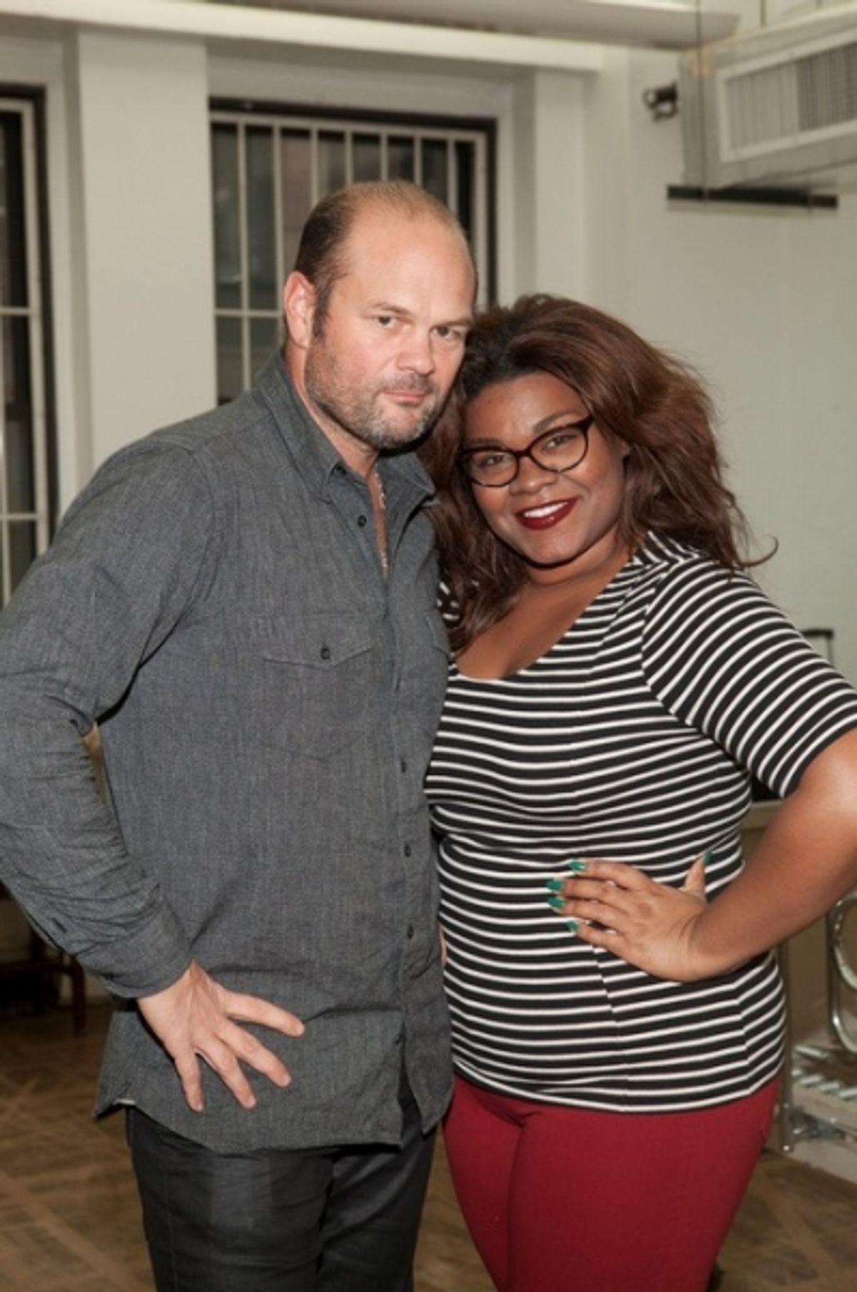 Chris Bauer and Da'Vine Joy Randolph at 