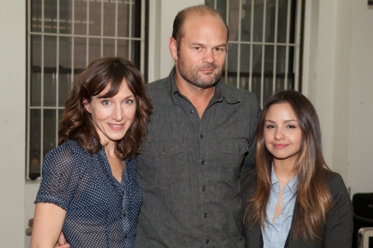 Seana Kofoed, Chris Bauer and Aimee Carrero at 