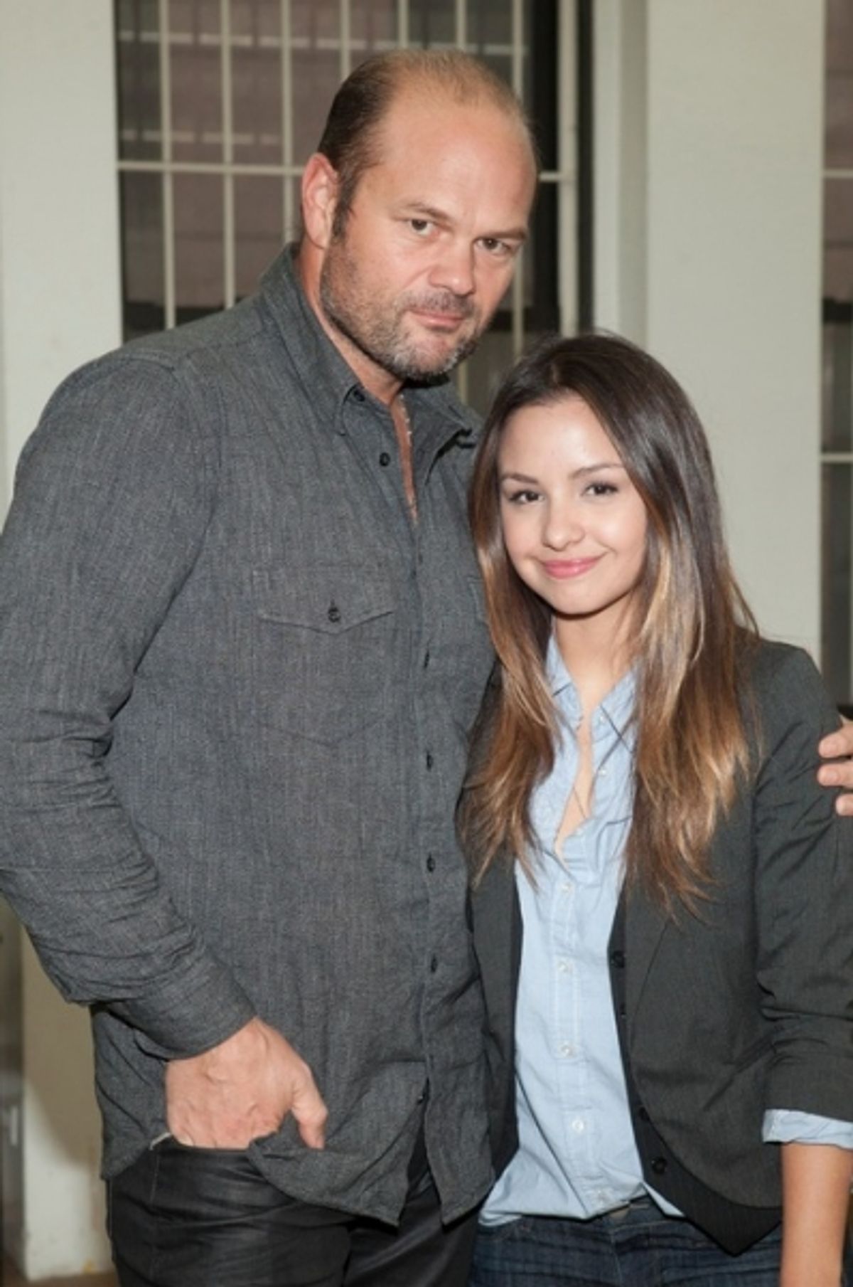 Chris Bauer and Aimee Carrero at 