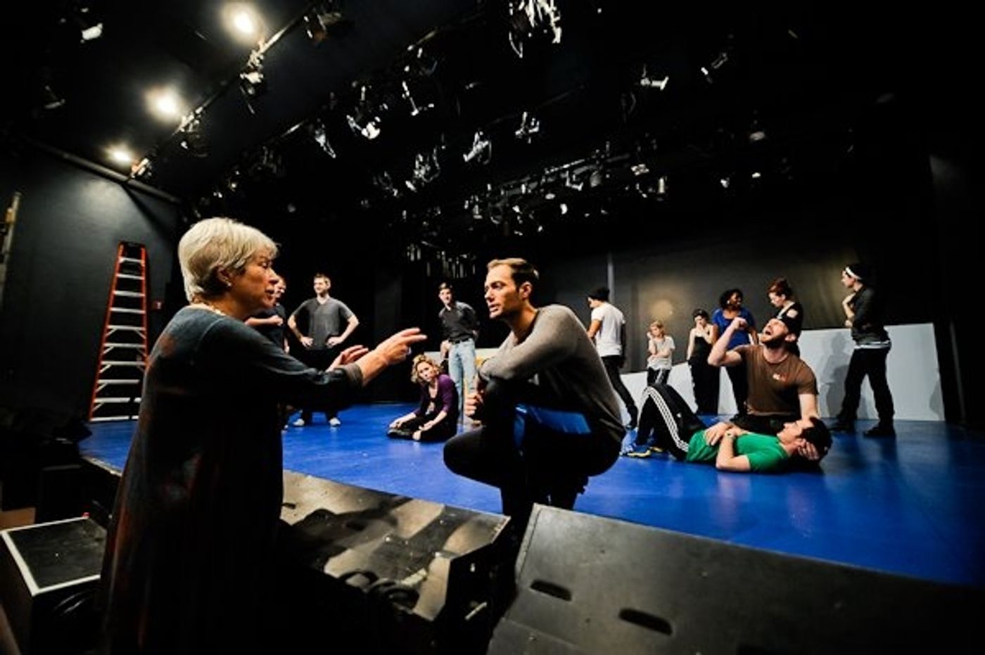 Photo Flash: JOAN OF ARC: VOICES IN THE FIRE in Rehearsal at Columbia Stages' Riverside Theatre Photo Flash: JOAN OF ARC: VOICES IN THE FIRE in Rehearsal at Columbia Stages' Riverside Theatre Image