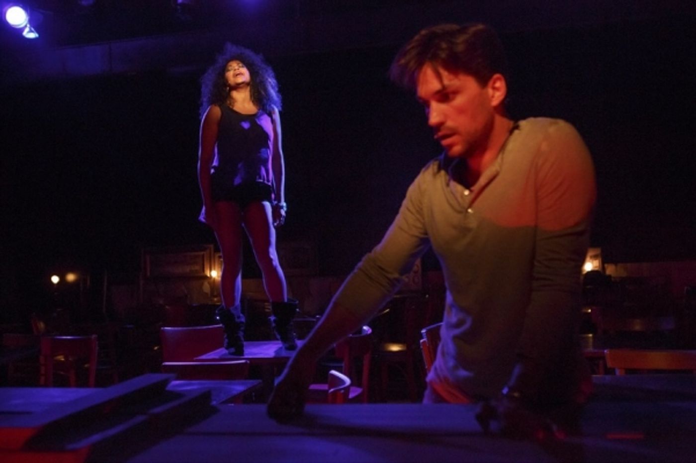 Photo Flash: First Look at Will Swenson, Karen Olivo, and More in Manhattan Theatre Club's MURDER BALLAD Photo Flash: First Look at Will Swenson, Karen Olivo, and More in Manhattan Theatre Club's MURDER BALLAD Image