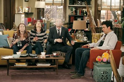 Alyson Hannigan, Cobie Smulders, Neil Patrick Harris and Josh Radnor Photo Photo