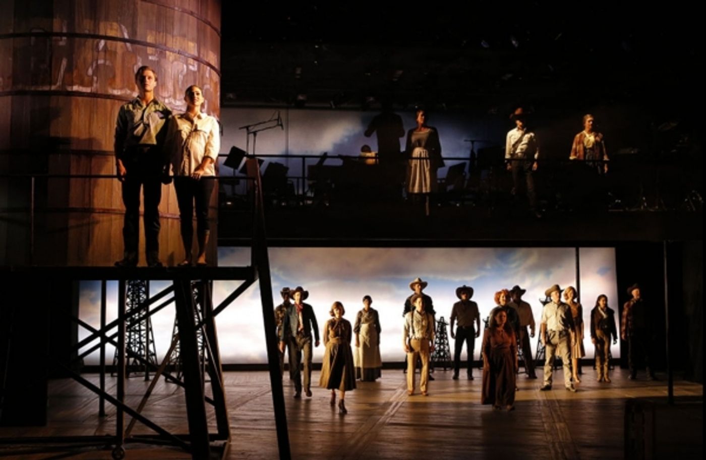 Photo Flash: First Look at Brian d'Arcy James, Kate Baldwin, and More in Public Theater's GIANT!  Image