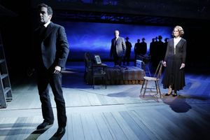 Brian d'Arcy James, John Dossett, Kate Baldwin @ BroadwayWorld Brian d'Arcy James, John Dossett, Kate Baldwin Photo
