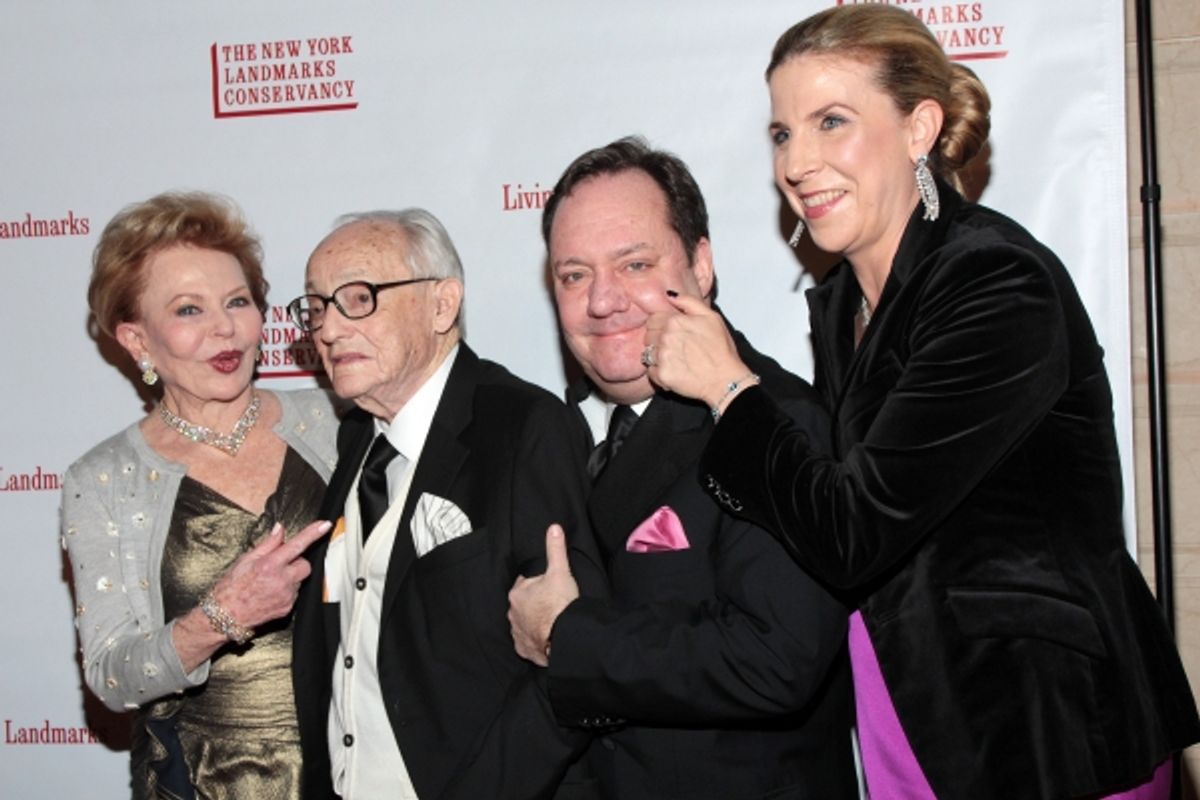 Charlene Nederlander, James M. Nederlander, James L. Nederlander, Margo Nederlander at 