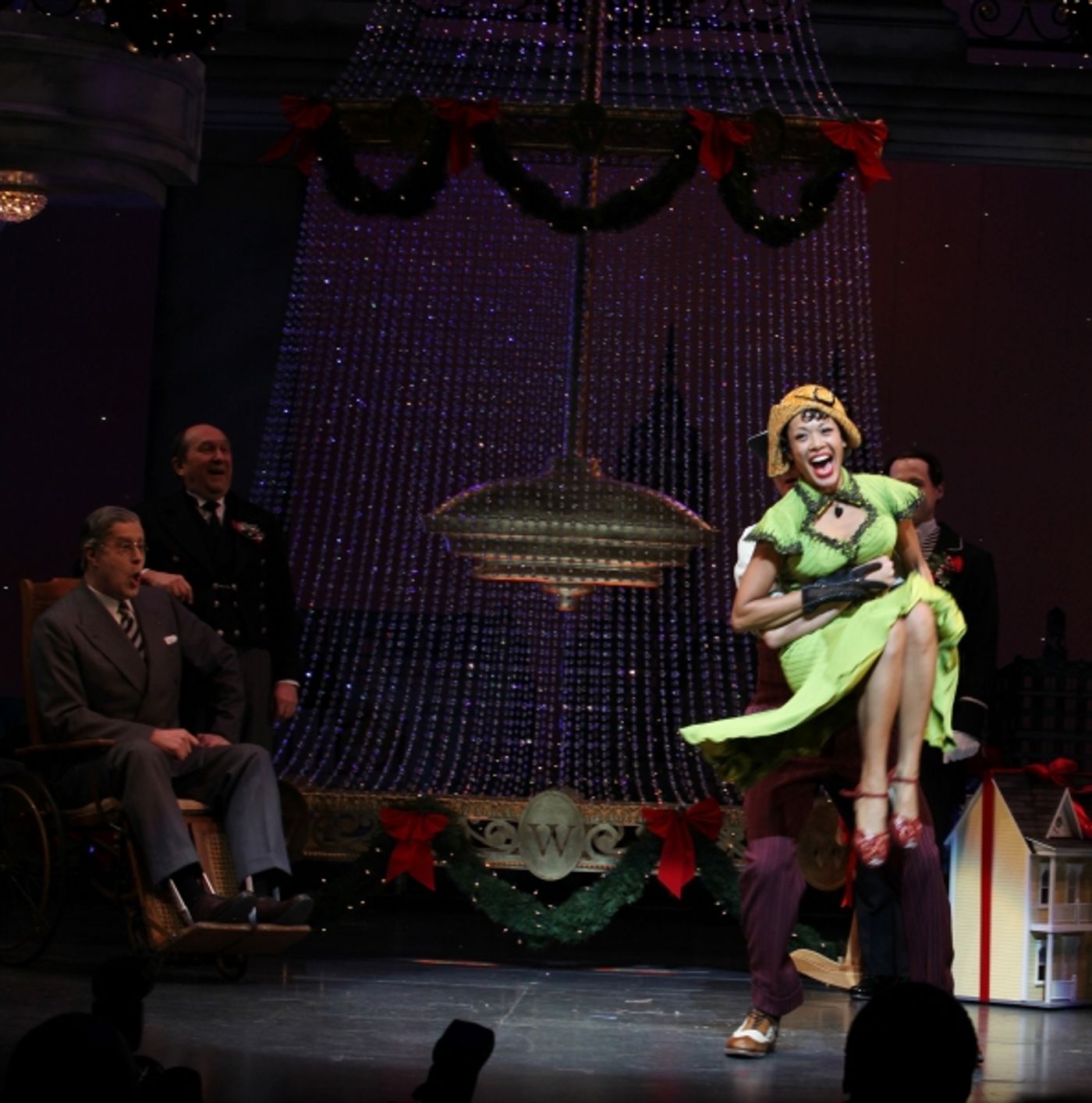 Photo Coverage: Inside Opening Night of ANNIE Opening- the Curtain Call! Image