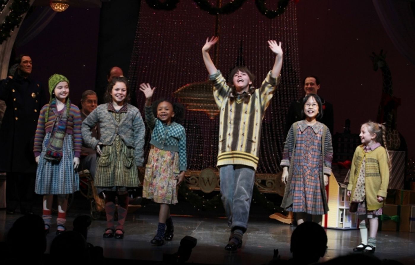 Photo Coverage: Inside Opening Night of ANNIE Opening- the Curtain Call! Image