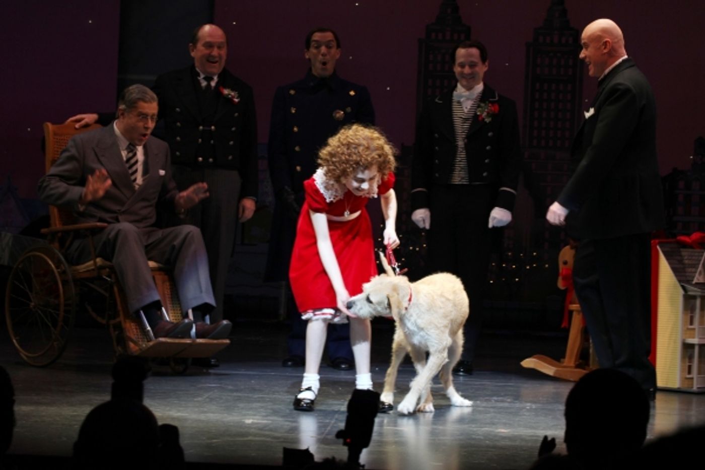 Photo Coverage: Inside Opening Night of ANNIE Opening- the Curtain Call! Image