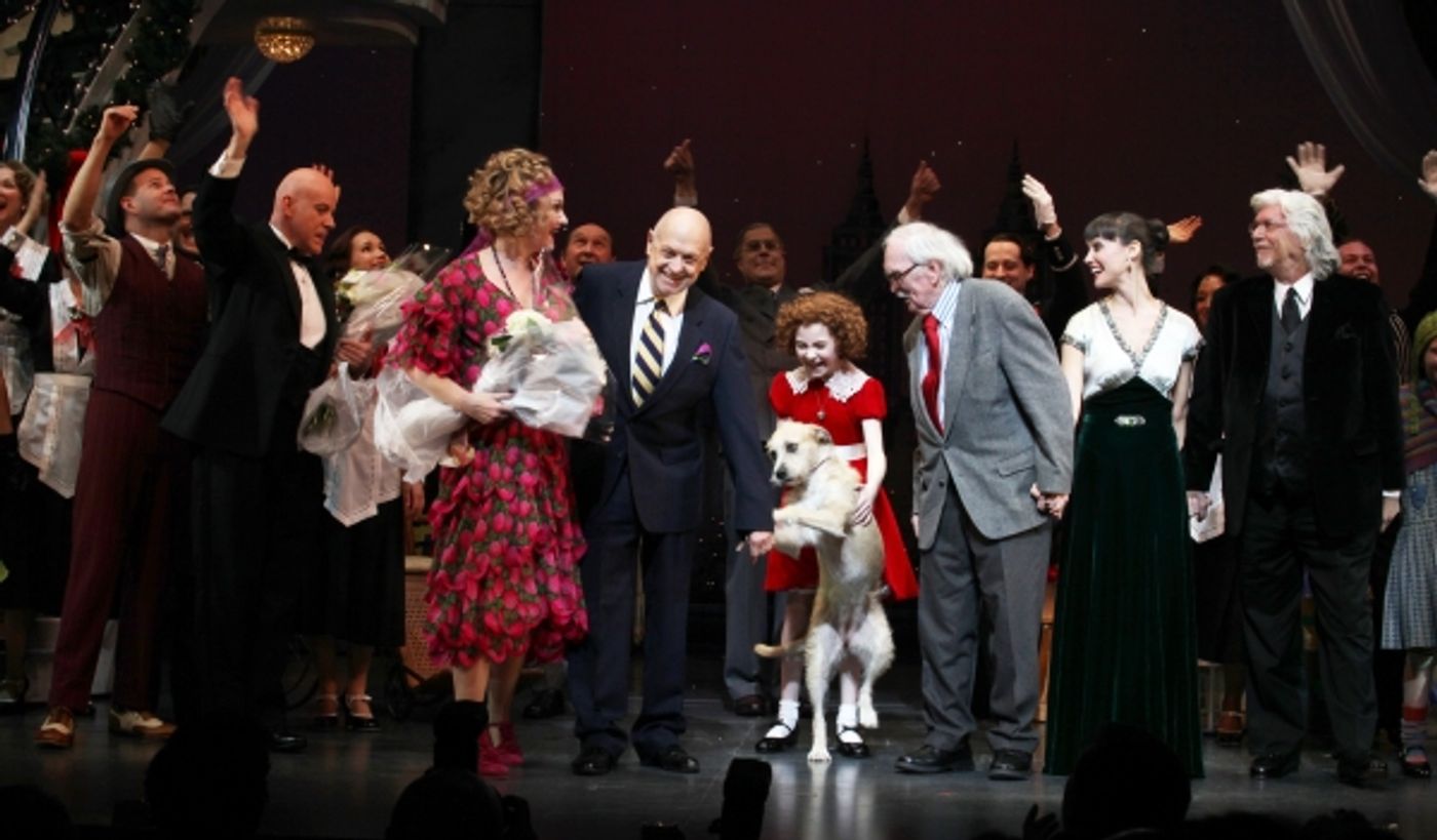 Photo Coverage: Inside Opening Night of ANNIE Opening- the Curtain Call! Image