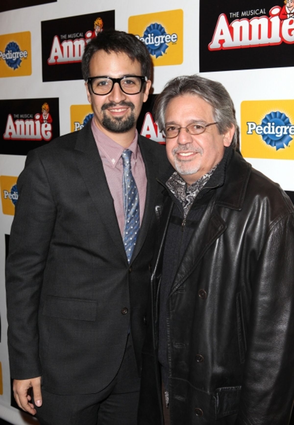 Lin-Manuel Miranda &amp; father at 