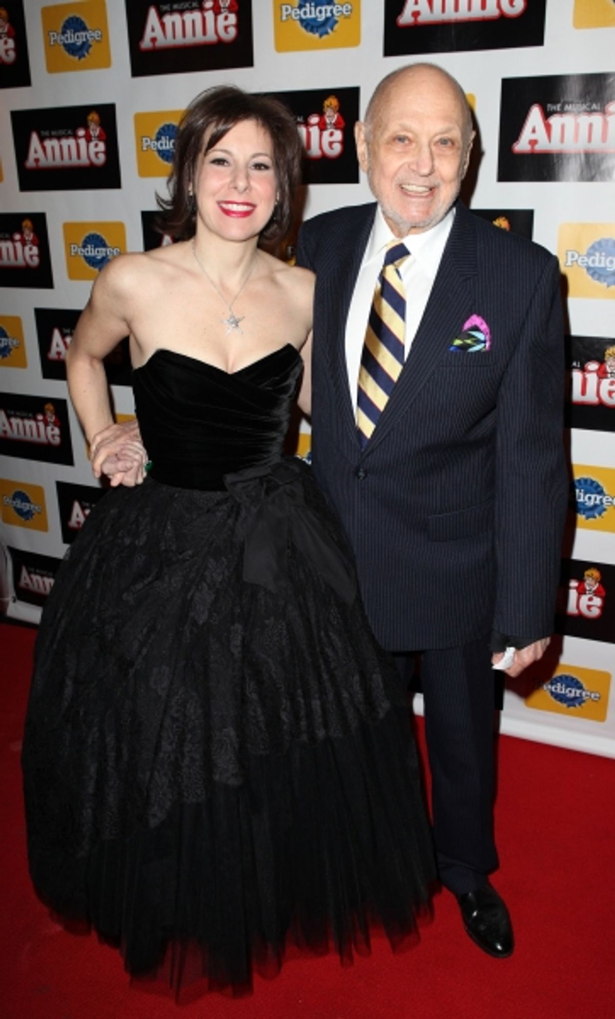 Producer Arielle Tepper Madover & Charles Strouse at 