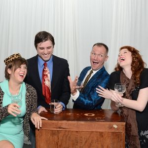 L to R: Autumn Clack, Taylor Biltoft, Steve Bullitt, and Margaret Lewis. Photo