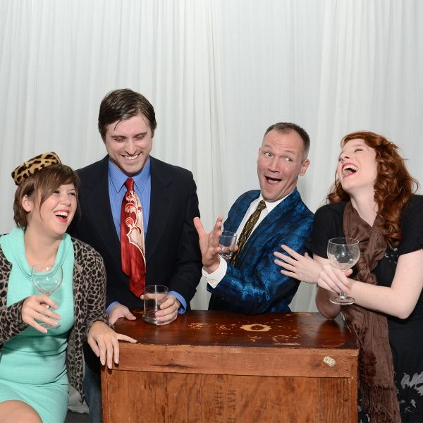 L to R: Autumn Clack, Taylor Biltoft, Steve Bullitt, and Margaret Lewis. Photo