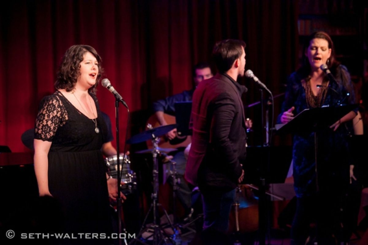 Lauren Elder, Andrew C Call, and Kate Shindle at 