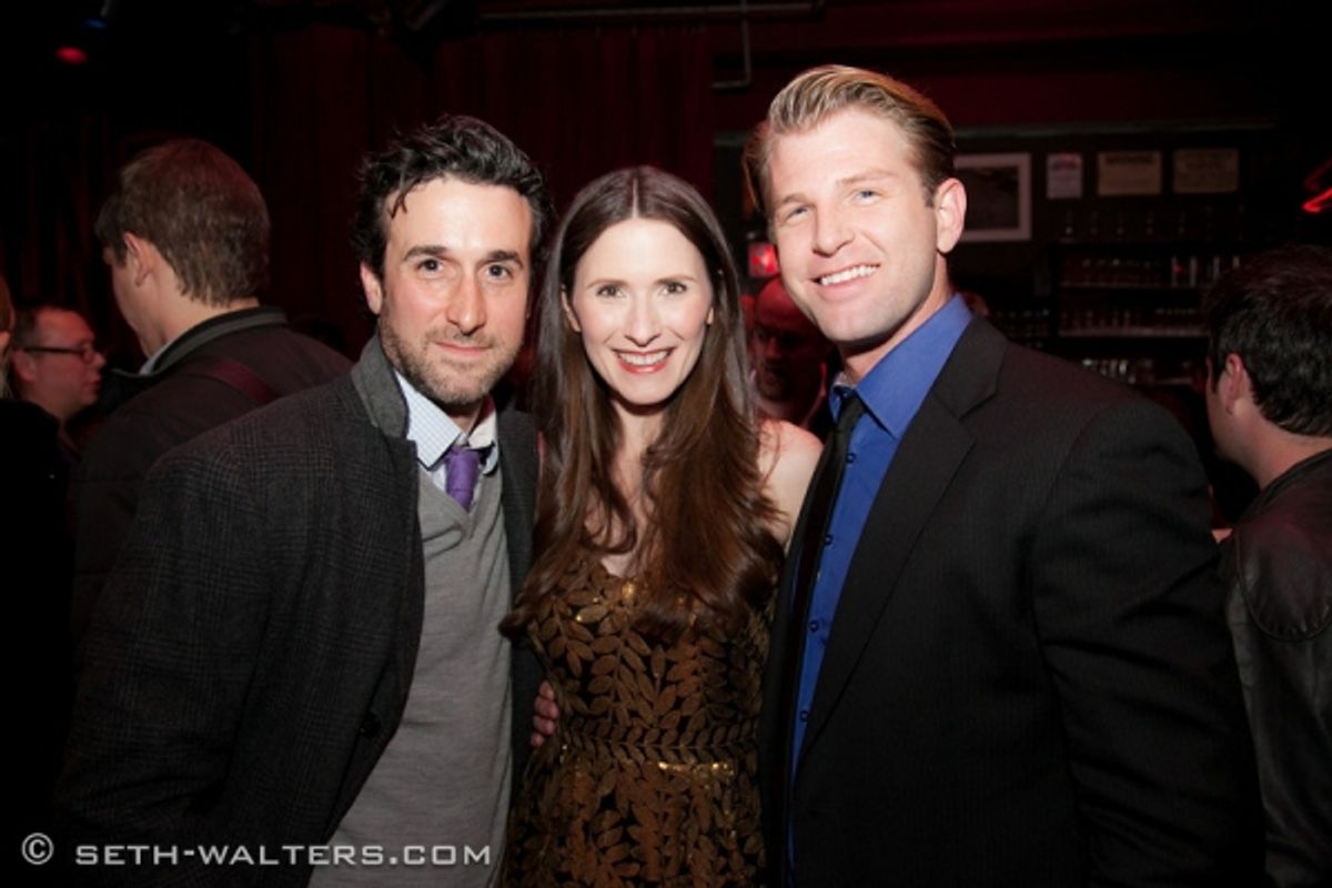 Mike DiSalvo, Jackie Vanderbeck, and Ward Billeisen at 