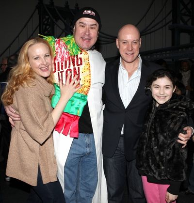 Katie Finneran, Merwin Foard, Anthony Warlow & Lilla Crawford Photo